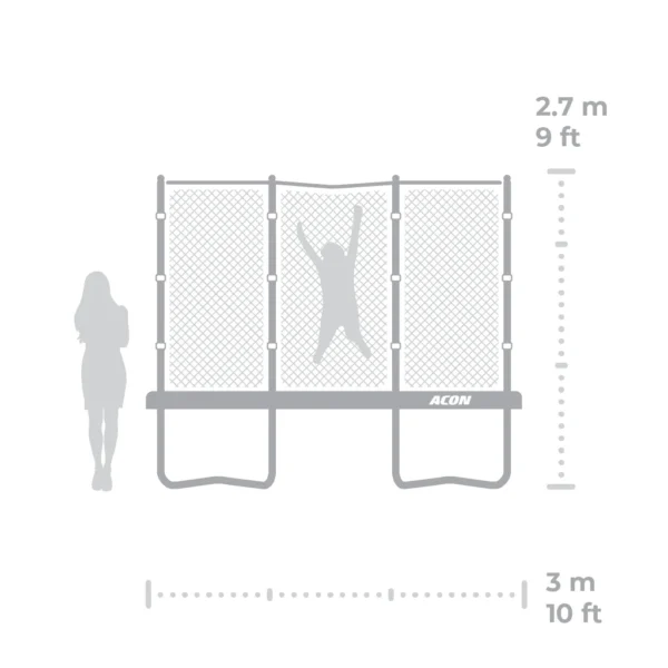 Batuut Acon Air 3,0 komplekt (standard turvavõrguga) - Image 8
