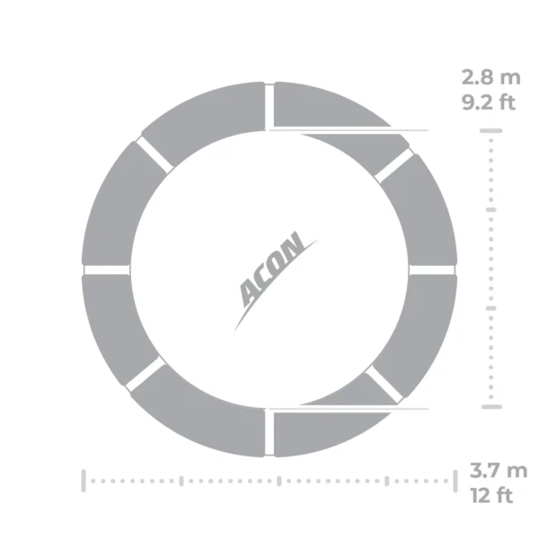 Batuut Acon Air 3,7 komplekt (premium turvavõrguga) - Image 9